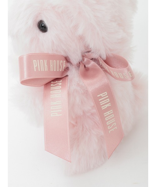 PINK HOUSE（ピンクハウス） ブローチ 幸見うさぎぬいぐるみコサージュ