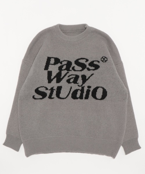 DIAVEL ニット セーター 新色追加！「WEB限定」Pass Wayジャガード