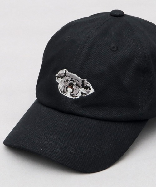 A.M.S. キャップ 帽子 A.M.S.別注 リアル コアラ刺繍 6パネル ベース