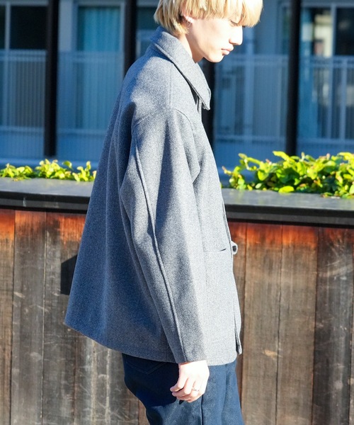 Blue Standard（ブルースタンダード） カバーオール TRメルトン ウール