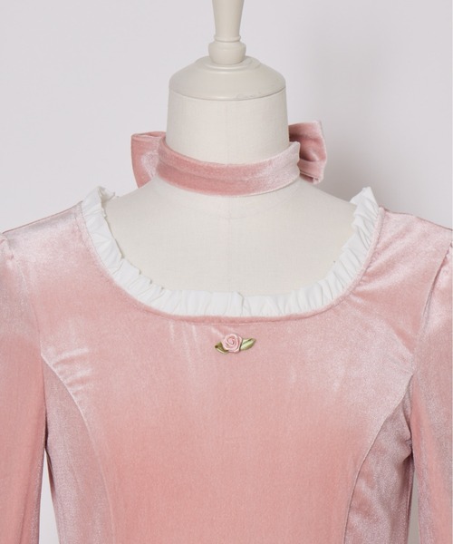 Fiorforte ワンピース velour balloon onepiece : ZOZOTOWN Yahoo!店