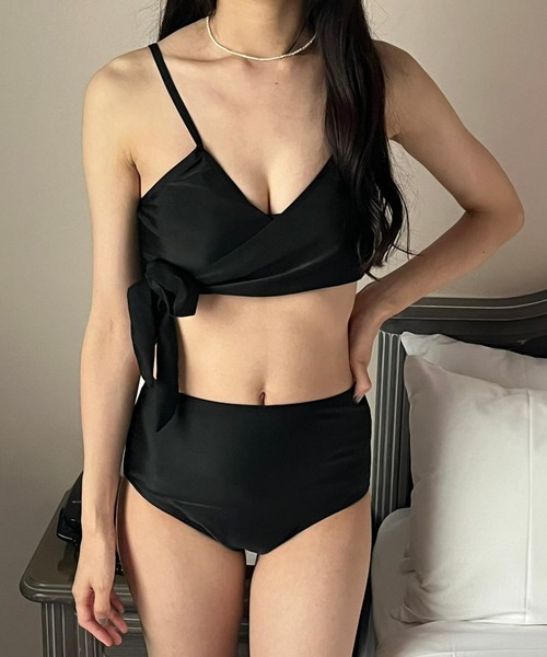 fiere（フィエール） 水着 クロスリボンビキニスイムウェア レディース
