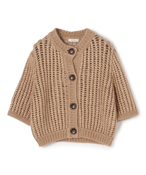 DES PRES（デプレ） カーディガン カシミヤシルクモヘヤ ハーフ