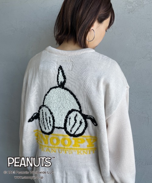 SEQUENZE ニット セーター 「SEQUENZ/シークエンズ」 SNOOPY ビッグ