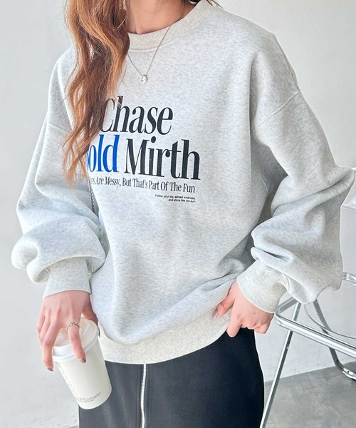 GeeRA（ジーラ） トレーナー スウェット アソートデザインオーバー