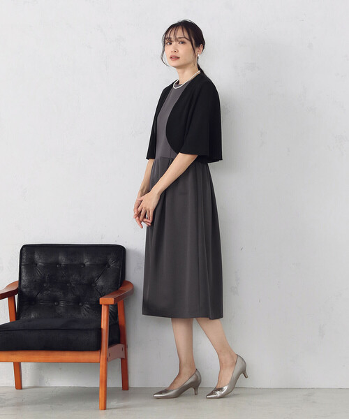 COMME CA ISM（コムサイズム） ワンピース ドッキングワンピース