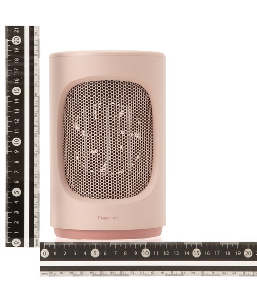Francfranc（フランフラン） トルタ ファンヒーター ピンク : ZOZOTOWN