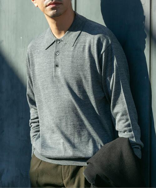 URBAN RESEARCH ROSSO MEN セーター ニット イタリア糸メリノウール