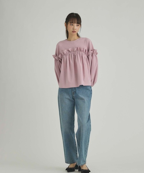 fifth（フィフス） ブラウス シャツ フリルデザインブラウス