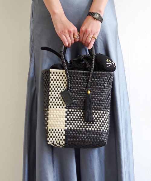 かごバッグ カゴバッグ WOVEN (ウーヴン) / メキシコ製 メルカドバッグ