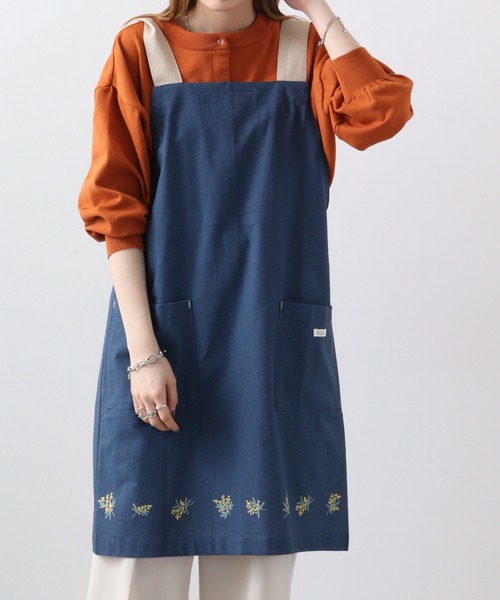 値下げ！Papier パピエ2025 ss エプロンapron