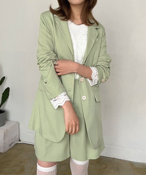 Jewelobe（ジュエローブ） セットアップ テーラードソフトジャケット