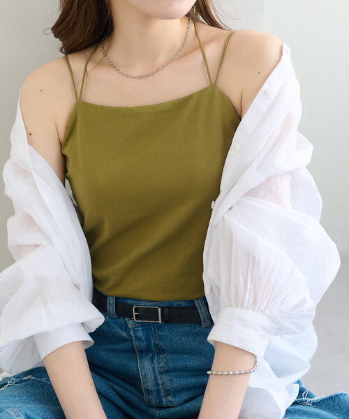 Discoat（ディスコート） キャミソール 「3サイズ展開」吸水速乾カップ