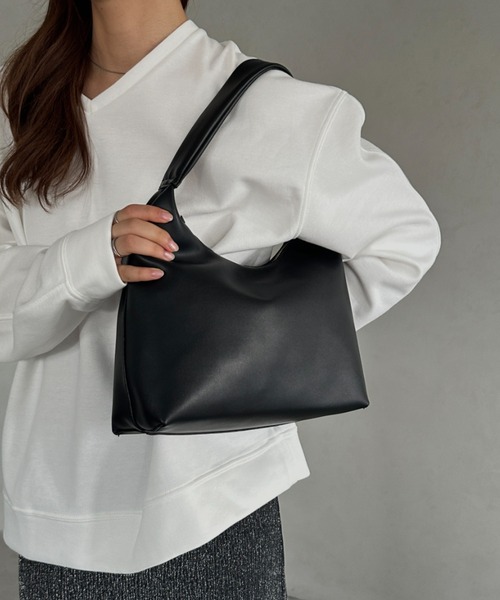 ハンドバッグ PUラウンドワンハンドルバッグ : ZOZOTOWN Yahoo!店