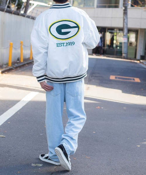 WEGO（ウィゴー） スタジャン WEGO/別注PACKERS スタジャン メンズ