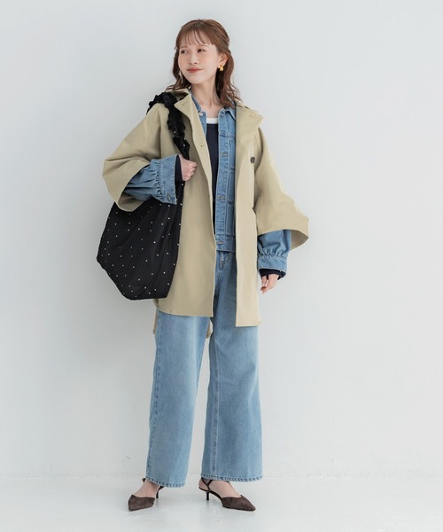 coca（コカ） トレンチコート コート ポンチョトレンチコート