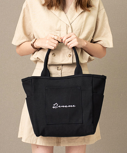 DEVICE（デバイス） トートバッグ Rename ロゴ キャンバストートバッグ