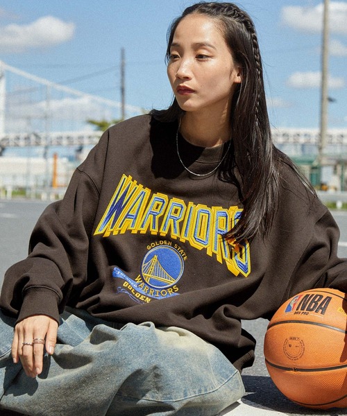 NBA トレーナー スウェット NBA/エヌビーエー 別注 ロゴ刺繍/プリント