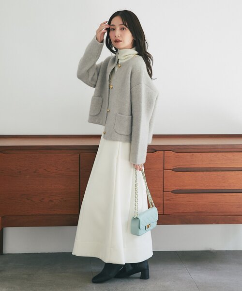 La boutique Bonbon（ラブティックボンボン） ジャケット ノーカラー