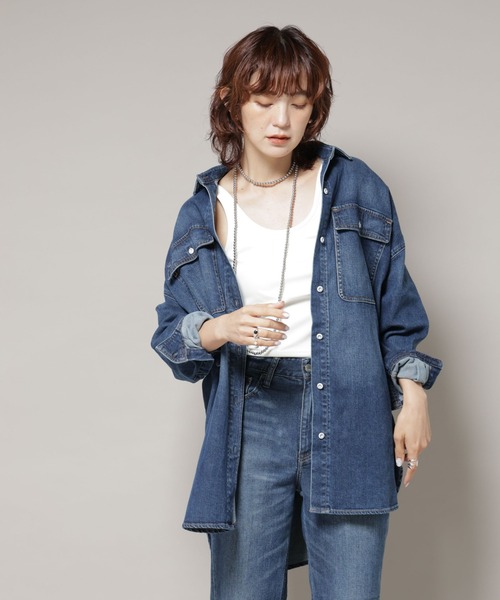 Healthy denim（ヘルシーデニム） ブラウス シャツ Healthy DENIM