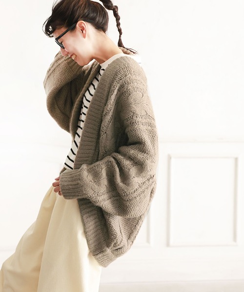 soulberry（ソウルベリー） カーディガン ほっこり、たぷんと