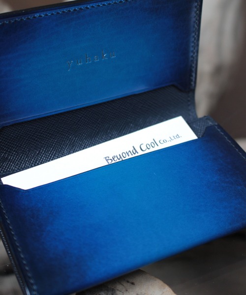 yuhaku（ユハク） 名刺入れ 「YUHAKU/ユハク」本革 名刺入れ レザー