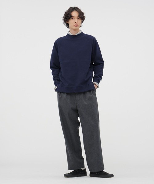 MHL.（エムエイチエル） トレーナー スウェット SOFT COTTON LOOPBACK