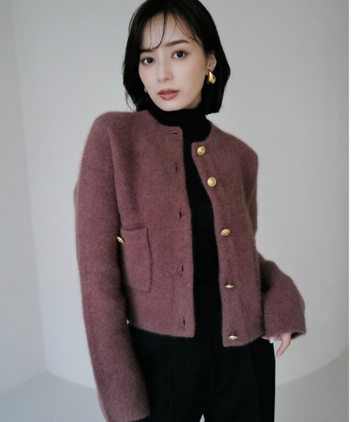 anuans（アニュアンス） ジャケット ノーカラージャケット 「ZOZO限定