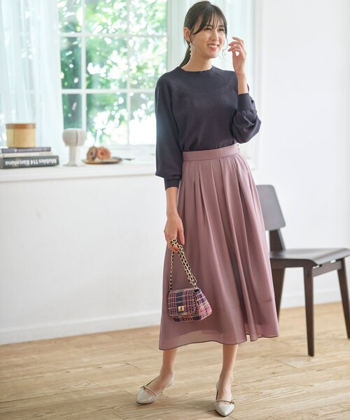 ANY SIS（エニィスィス） ショルダーバッグ バッグ ツイードチェーン