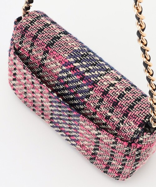 ANY SIS（エニィスィス） ショルダーバッグ バッグ ツイードチェーン