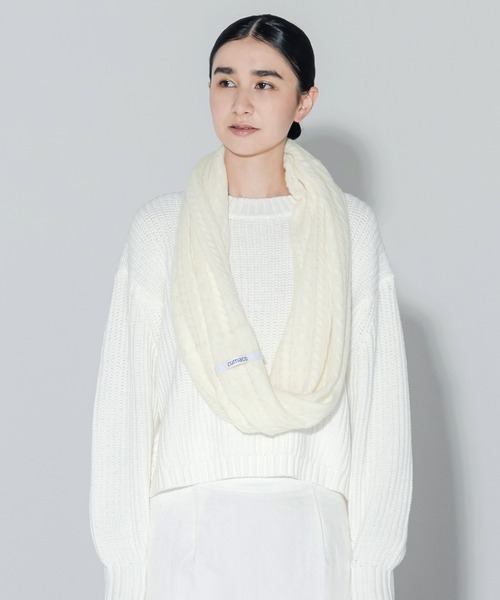 cumaco（クマコ） ネックウォーマー スヌード レディース メンズ