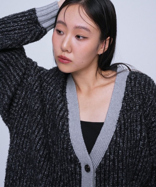 YOOU カーディガン Poodle cardigan (プードルカーディガン