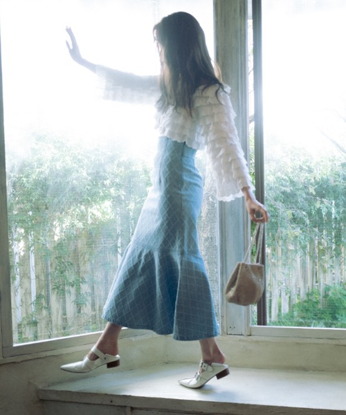 FURFUR（ファーファー） パンプス 「WEB限定カラー」ダブルストラップ