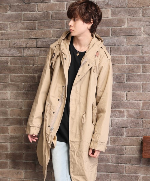 HOUSTON（ヒューストン） モッズコート コート M-51パーカー