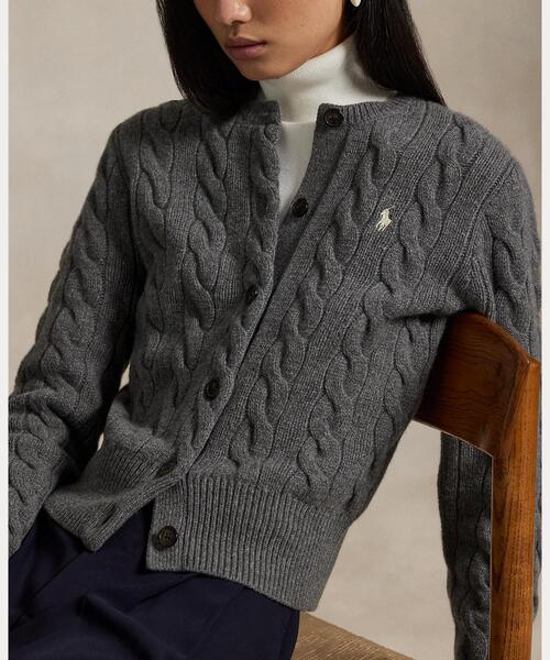 POLO RALPH LAUREN（ポロ・ラルフローレン） カーディガン ケーブル