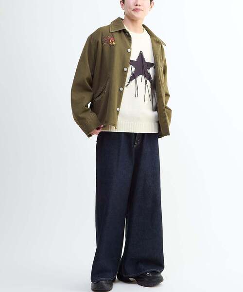 CONVERSE TOKYO ミリタリージャケット モッズコート PIGMENT DYE