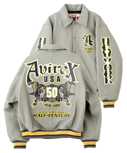 AVIREX（アヴィレックス） スタジャン メンズ レディース : ZOZOTOWN