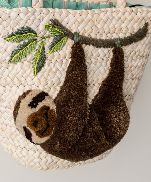 イアパピヨネ かごバッグ ナマケモノ 人気完売品】ear PAPILLONNER