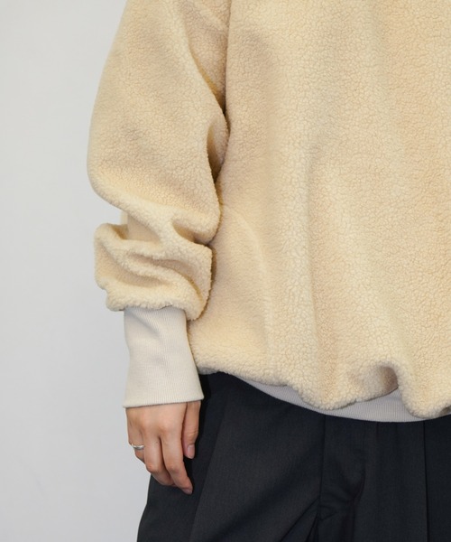 HARVESTY（ハーベスティ） トレーナー スウェット BOA FLEECE EGG