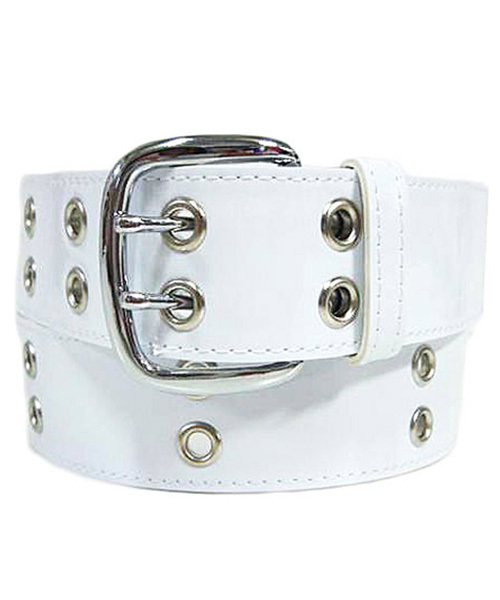 8 ベルト カラフルエナメルスタッズベルト メンズ レディース