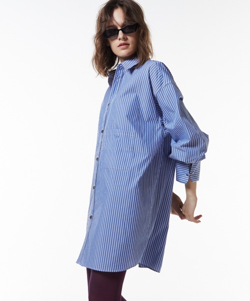 JOSE MOON（ジョゼムーン） ブラウス シャツ JOSEMOON STRIPE SHIRT