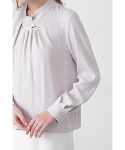 PINKY&DIANNE（ピンキー アンド ダイアン） ブラウス シャツ メタル