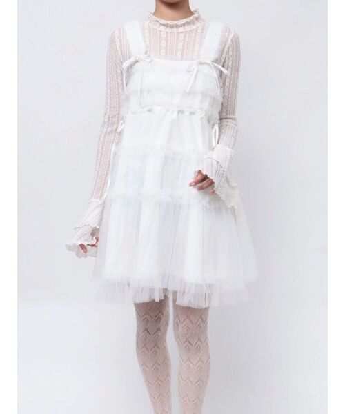 merry jenny（メリージェニー） ワンピース チュールコルセットミニ