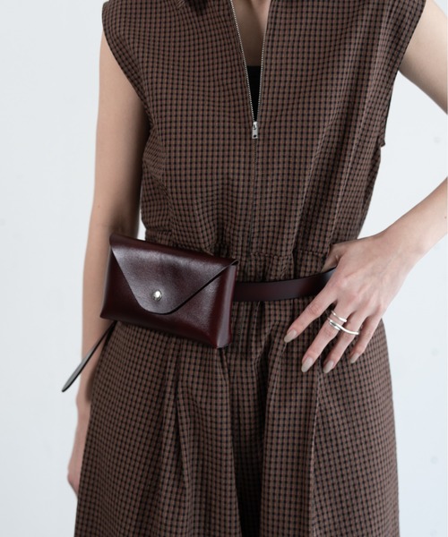 hwyl（ヒュイル） ベルト レザーベルトポーチ「本革」 レディース