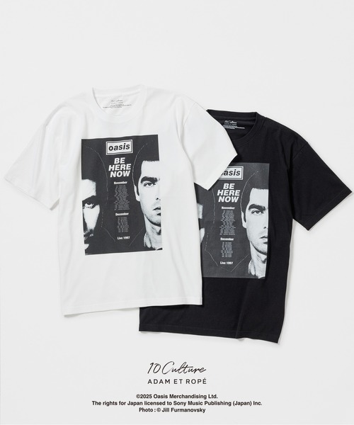 ADAM ET ROPE'（アダムエロペ） tシャツ 「oasis 10Culture / ADAM ET
