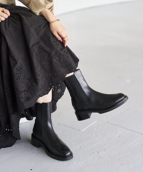 LE TALON（ル タロン） ブーツ 「追加」レザーモールドチェルシー