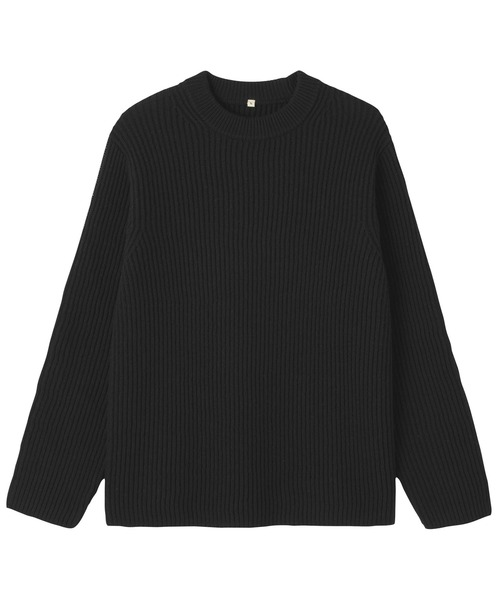 MUJI Labo セーター ニット 「MUJI Labo」紳士 メリノウール畦編み