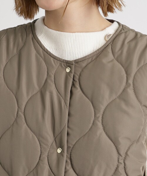 grove（グローブ） モッズコート コート 「撥水」3WAYキルトライナー