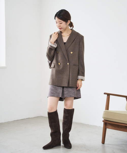 LE TALON（ル タロン） ブーツ 「追加3」2cmワイドシャフトロング