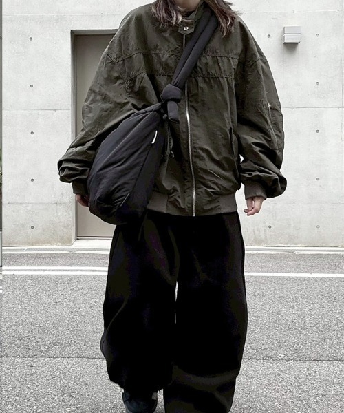 YACA（ヤーカ） ブルゾン アウター Flight Nylon Jacket/フライト